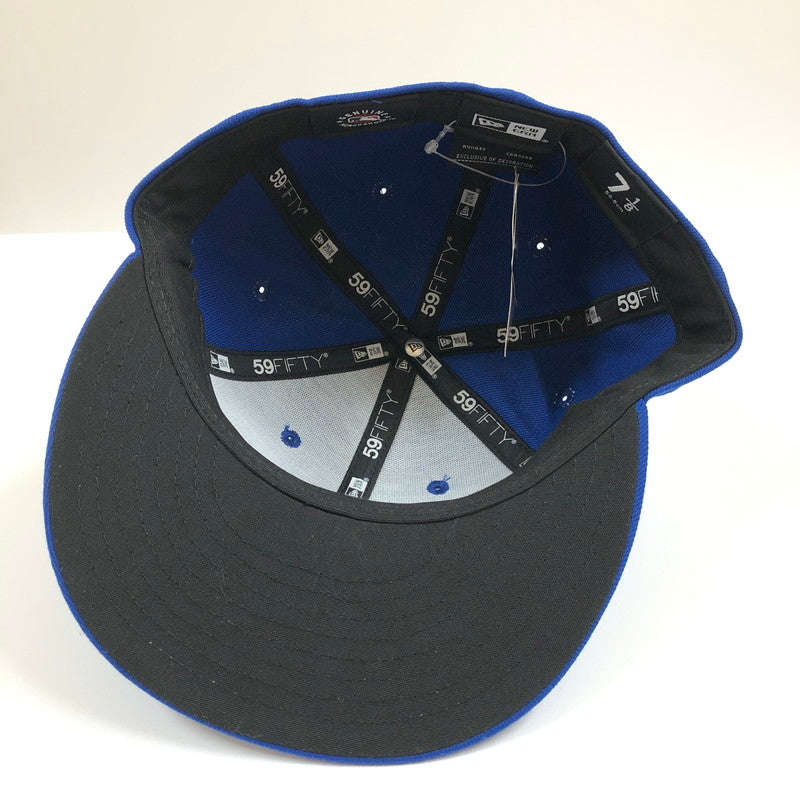 【中古美品】【メンズ】 NEWERA 59FIFTY MLB オンフィールド シカゴ・カブス ロイヤル 水引（梅結び） キャップ 帽子 185-060608-sm-13-otoh カラー：ロイヤルブルー 万代Net店