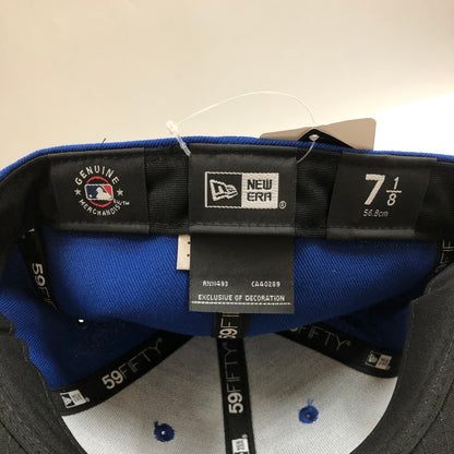 【中古美品】【メンズ】 NEWERA 59FIFTY MLB オンフィールド シカゴ・カブス ロイヤル 水引（梅結び） キャップ 帽子 185-060608-sm-13-otoh カラー：ロイヤルブルー 万代Net店