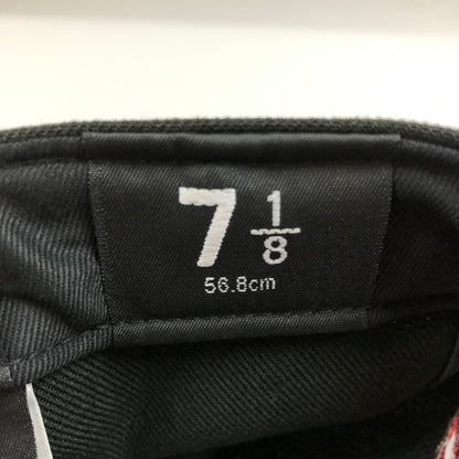 【中古美品】【メンズ】 NEWERA 59FIFTY シカゴ・カブス ブラック×レッド キャップ 帽子 185-060608-sm-08-otoh カラー：ブラック レッド 万代Net店