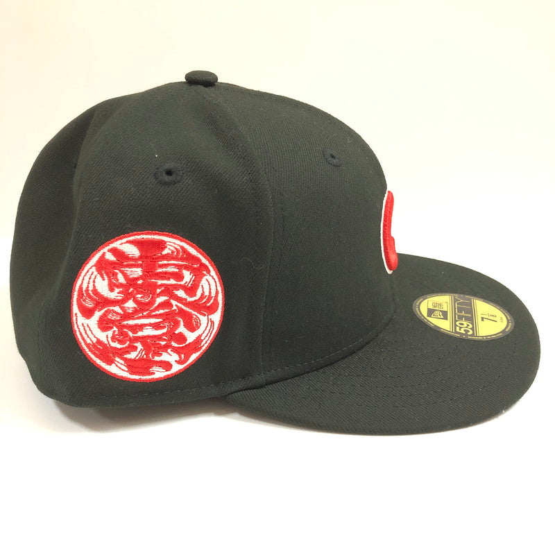 【中古美品】【メンズ】 NEWERA 59FIFTY シカゴ・カブス ブラック×レッド キャップ 帽子 185-060608-sm-08-otoh カラー：ブラック レッド 万代Net店