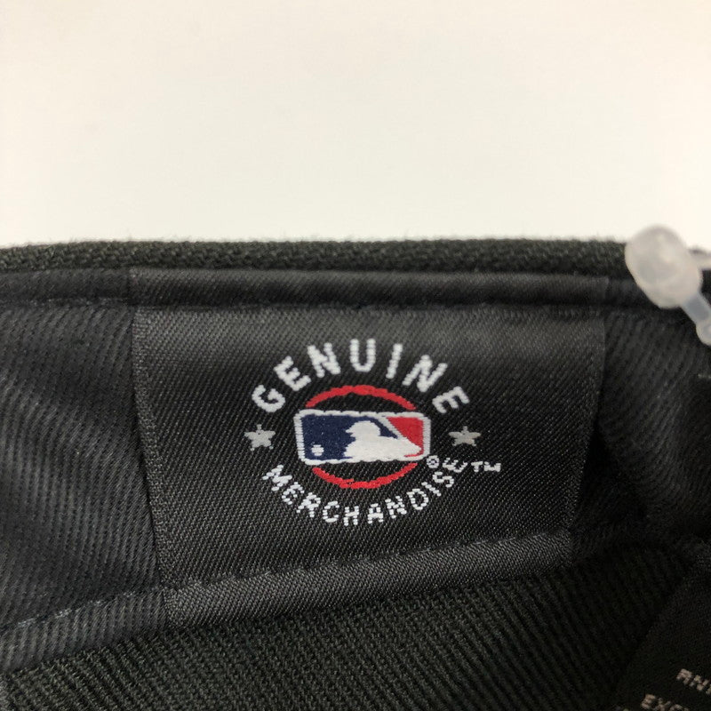 【中古美品】【メンズ】 NEWERA 59FIFTY シカゴ・カブス ブラック×レッド キャップ 帽子 185-060608-sm-08-otoh カラー：ブラック レッド 万代Net店