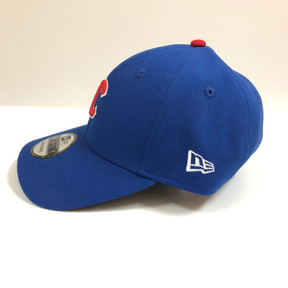 【中古美品】【メンズ】 NEWERA 9FORTY MLB TOKYO SERIES 2025 シカゴ・カブス ゲーム 水引（梅結び）　キャップ 帽子 クロスストラップ 185-060608-sm-12-otoh カラー：ロイヤルブルー 万代Net店