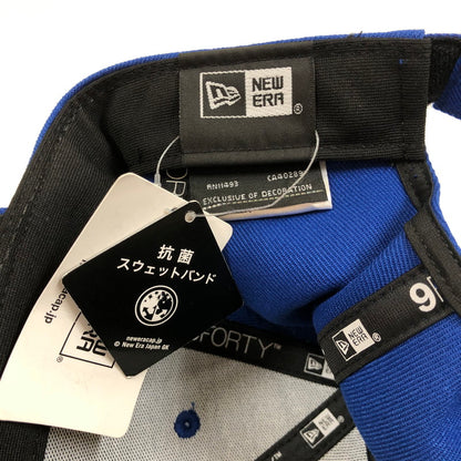 【中古美品】【メンズ】 NEWERA 9FORTY MLB TOKYO SERIES 2025 シカゴ・カブス ゲーム 水引（梅結び）　キャップ 帽子 クロスストラップ 185-060608-sm-12-otoh カラー：ロイヤルブルー 万代Net店