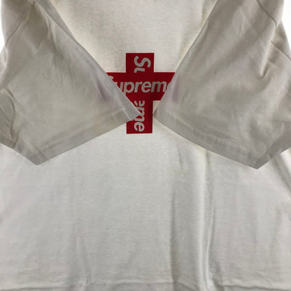 【中古品】【メンズ】 SUPREME CROSS BOX LOGO Tシャツ 149-260806-sy-03-otoh サイズ：XL カラー：ホワイト系 万代Net店