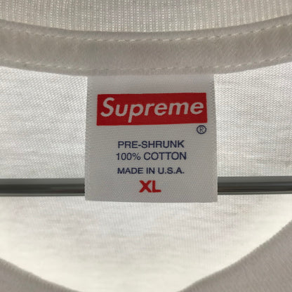 【中古品】【メンズ】 SUPREME CROSS BOX LOGO Tシャツ 149-260806-sy-03-otoh サイズ：XL カラー：ホワイト系 万代Net店
