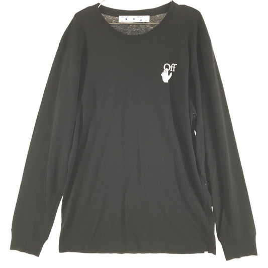 【中古品】【メンズ】 OFF‐WHITE ロングTシャツ 147-260806-sy-08-otoh サイズ：XL カラー：ブラック系 万代Net店
