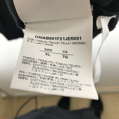【中古品】【メンズ】 OFF‐WHITE ロングTシャツ 147-260806-sy-08-otoh サイズ：XL カラー：ブラック系 万代Net店