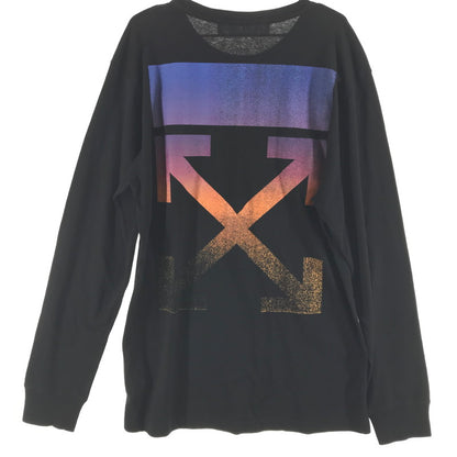 【中古品】【メンズ】 OFF‐WHITE ロングTシャツ 147-260806-sy-08-otoh サイズ：XL カラー：ブラック系 万代Net店