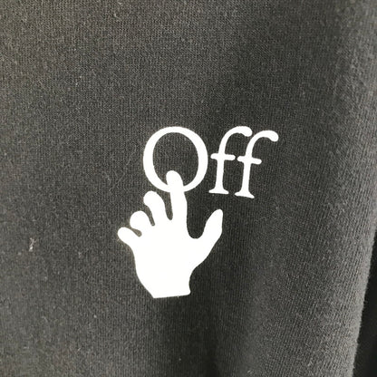 【中古品】【メンズ】 OFF‐WHITE ロングTシャツ 147-260806-sy-08-otoh サイズ：XL カラー：ブラック系 万代Net店