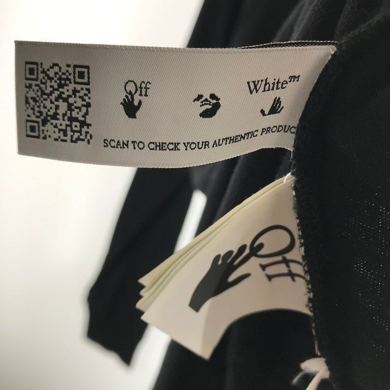 【中古品】【メンズ】 OFF‐WHITE ロングTシャツ 147-260806-sy-08-otoh サイズ：XL カラー：ブラック系 万代Net店