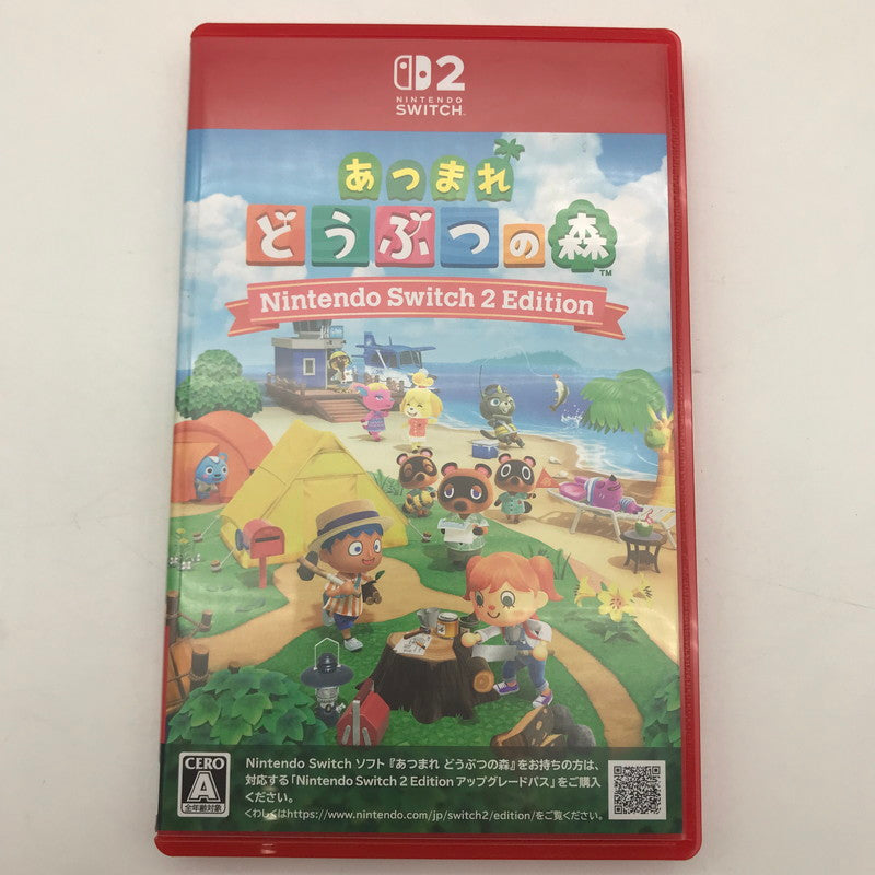 【中古美品】 あつまれ どうぶつの森 Nintendo Switch 2 Edition - Nintendo Switch 2 ソフト [CERO区分_A / 全年齢対象商品] 260802-sy-16-otoh 万代Net店