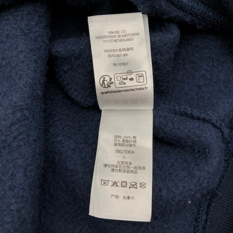 【中古品】【メンズ】 supreme S Logo Hooded SweatshirtS シュプリーム ロゴ フーデッド スウェットシャツ プルオーバーパーカー 147-260809-sm-04-otoh カラー：ネイビー 万代Net店
