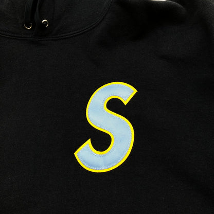 【中古品】【メンズ】 supreme S Logo Hooded SweatshirtS シュプリーム ロゴ フーデッド スウェットシャツ プルオーバーパーカー 147-260809-sm-04-otoh カラー：ネイビー 万代Net店