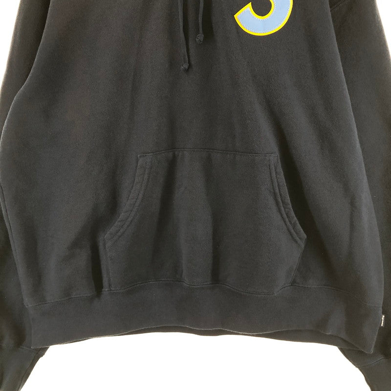 【中古品】【メンズ】 supreme S Logo Hooded SweatshirtS シュプリーム ロゴ フーデッド スウェットシャツ プルオーバーパーカー 147-260809-sm-04-otoh カラー：ネイビー 万代Net店