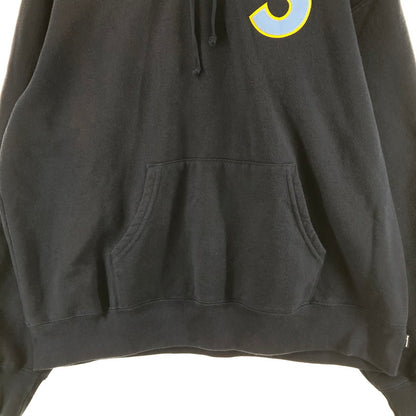 【中古品】【メンズ】 supreme S Logo Hooded SweatshirtS シュプリーム ロゴ フーデッド スウェットシャツ プルオーバーパーカー 147-260809-sm-04-otoh カラー：ネイビー 万代Net店