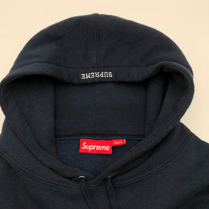 【中古品】【メンズ】 supreme S Logo Hooded SweatshirtS シュプリーム ロゴ フーデッド スウェットシャツ プルオーバーパーカー 147-260809-sm-04-otoh カラー：ネイビー 万代Net店