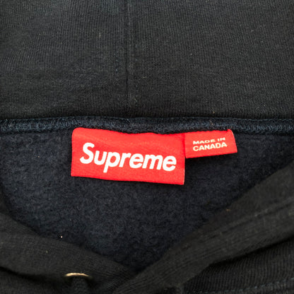 【中古品】【メンズ】 supreme S Logo Hooded SweatshirtS シュプリーム ロゴ フーデッド スウェットシャツ プルオーバーパーカー 147-260809-sm-04-otoh カラー：ネイビー 万代Net店