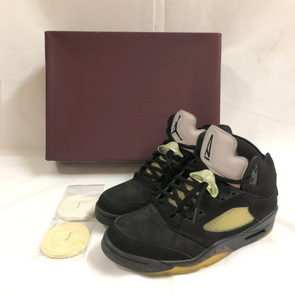 【中古品】【メンズ】 A MA MANIERE NIKE FD1330-001 AIR JORDAN 5 RETRO SP ア マ マニエール×ナイキ エアジョーダン5 レトロ SP スニーカー 靴 160-260807-sm-02-otoh カラー：ブラック 万代Net店