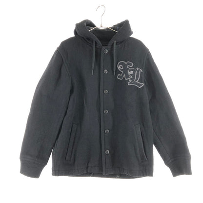 【中古品】【メンズ】 X‐LARGE 0114509 エクストララージ メルトンフーデッドスタジャン 147-260809-sm-01-otoh カラー：ブラック 万代Net店