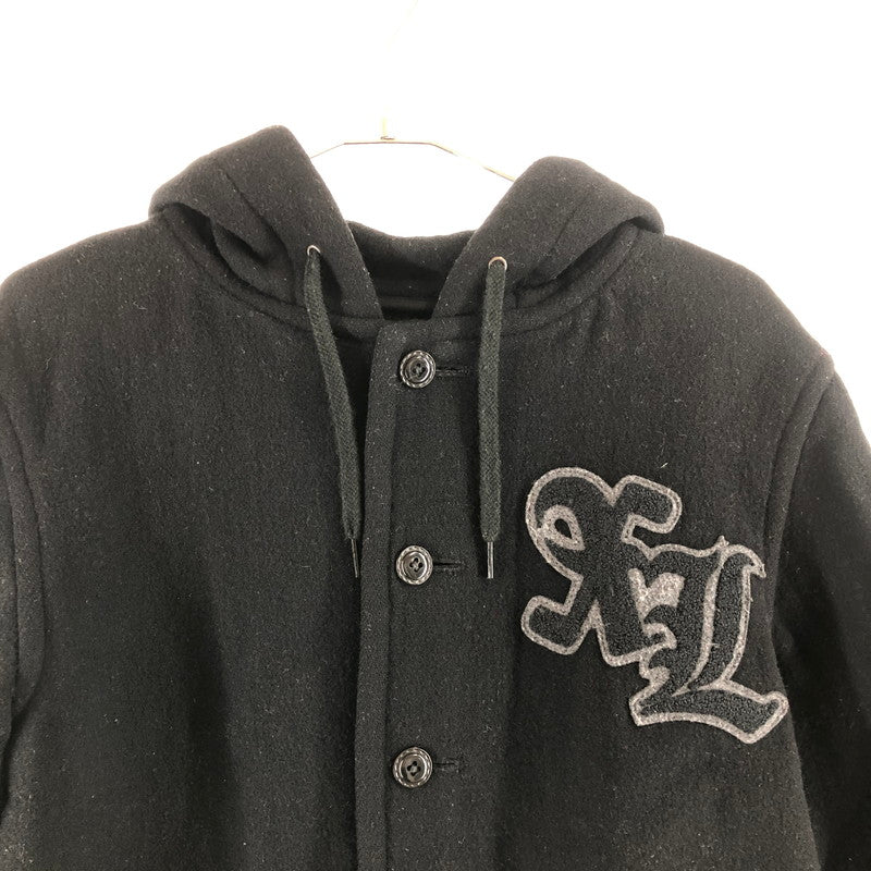 【中古品】【メンズ】 X‐LARGE 0114509 エクストララージ メルトンフーデッドスタジャン 147-260809-sm-01-otoh カラー：ブラック 万代Net店