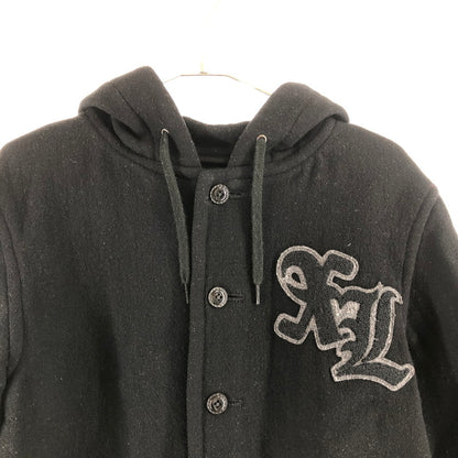 【中古品】【メンズ】 X‐LARGE 0114509 エクストララージ メルトンフーデッドスタジャン 147-260809-sm-01-otoh カラー：ブラック 万代Net店