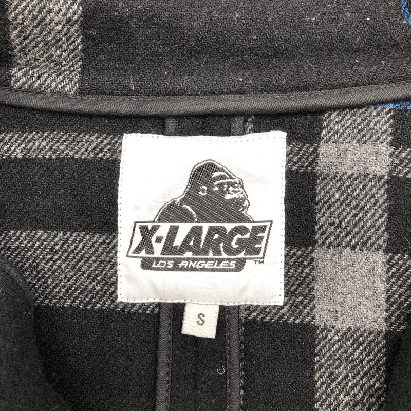 【中古品】【メンズ】 X‐LARGE 0114509 エクストララージ メルトンフーデッドスタジャン 147-260809-sm-01-otoh カラー：ブラック 万代Net店