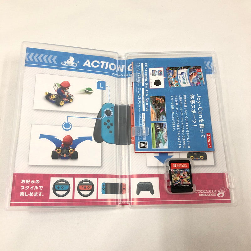 【中古美品】 マリオカート8 デラックス -Switch ニンテンドースイッチ 029-260805-sm-03-otoh 万代Net店