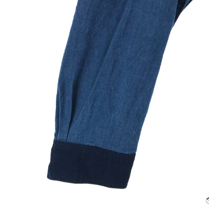 【中古品】【メンズ】 STUDIO D’ARTISAN 5638 長袖シャツ 147-260806-sy-06-otoh サイズ：40 カラー：ブルー系 万代Net店
