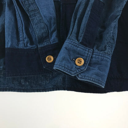 【中古品】【メンズ】 STUDIO D’ARTISAN 5638 長袖シャツ 147-260806-sy-06-otoh サイズ：40 カラー：ブルー系 万代Net店
