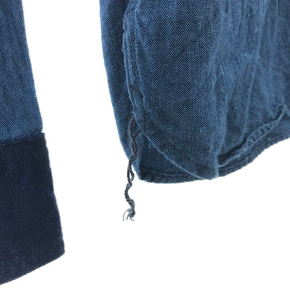 【中古品】【メンズ】 STUDIO D’ARTISAN 5638 長袖シャツ 147-260806-sy-06-otoh サイズ：40 カラー：ブルー系 万代Net店