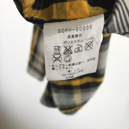 【中古品】【メンズ】 SOPHNET. SOPH-90036 長袖シャツ 147-260806-sy-05-otoh サイズ：S カラー：ホワイト系 万代Net店