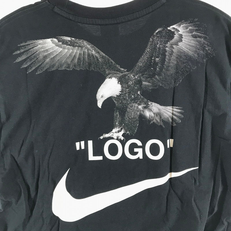 【中古品】【メンズ】 OFF-WHITE×NIKE BQ0827-010 NRG A6 半袖Tシャツ "BLACK" 147-260806-sy-07-otoh サイズ：M カラー：ブラック系 万代Net店