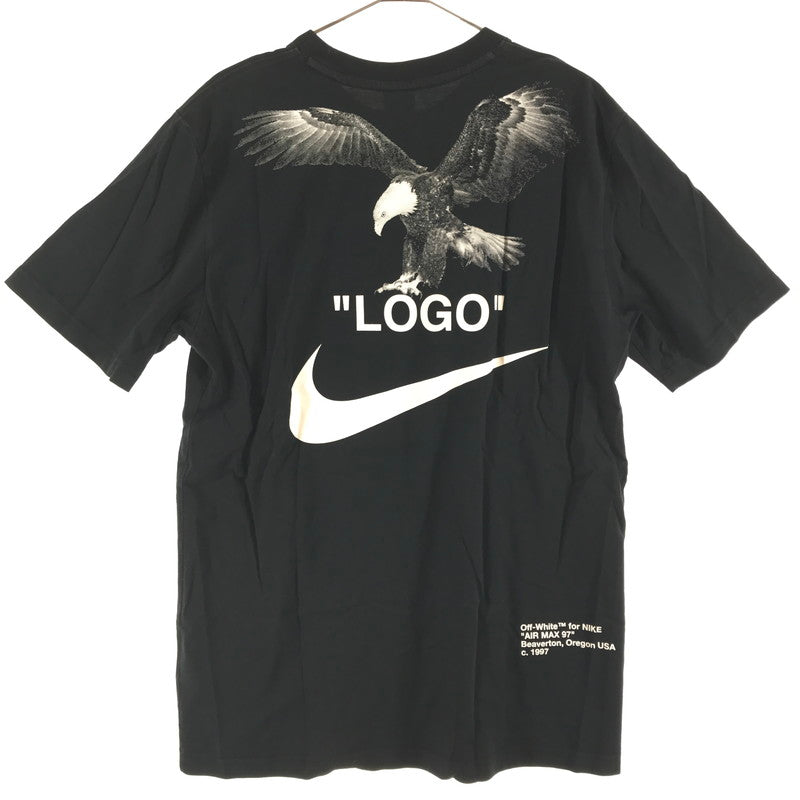 【中古品】【メンズ】 OFF-WHITE×NIKE BQ0827-010 NRG A6 半袖Tシャツ "BLACK" 147-260806-sy-07-otoh サイズ：M カラー：ブラック系 万代Net店