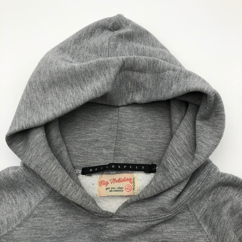 【中古品】【メンズ】 TMT AMERICAN VINTAGE SWEAT PARKA ティーエムティー ロゴプリント・スウェットプルオーバーパーカー 147-260809-sm-03-otoh カラー：グレー 万代Net店