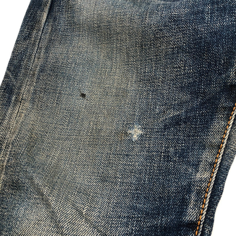 【中古品】【メンズ】 DEETA ディーティーエー デニム 色落ち加工 セルビッチデニムジーンズ 158-260809-sm-05-otoh カラー：インディゴブルー 万代Net店