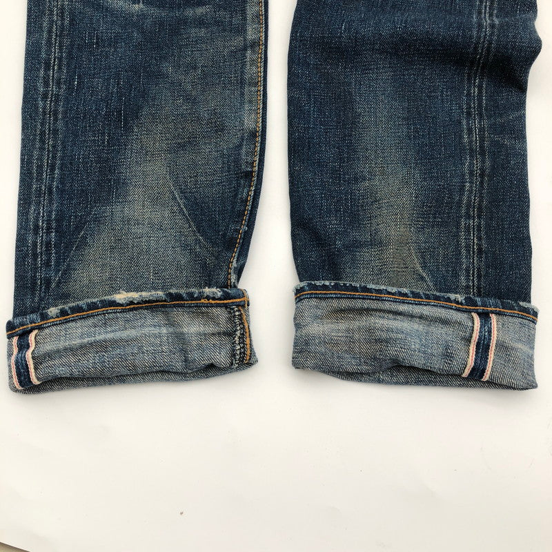 【中古品】【メンズ】 DEETA ディーティーエー デニム 色落ち加工 セルビッチデニムジーンズ 158-260809-sm-05-otoh カラー：インディゴブルー 万代Net店