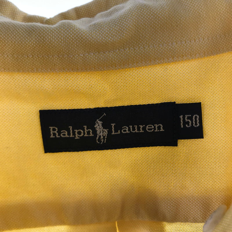 【中古品】【メンズ】 RALPH LAUREN 長袖シャツ 147-260806-sy-02-otoh サイズ：150 カラー：薄オレンジ系 万代Net店