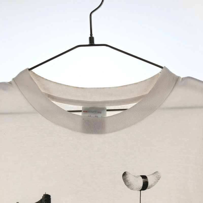 【中古品】【メンズ】 SAINT MICHAEL SM-HR8-0000-022 Tシャツ セントマイケル 147-260815-sm-04-otoh サイズ：L カラー：アイボリー 万代Net店
