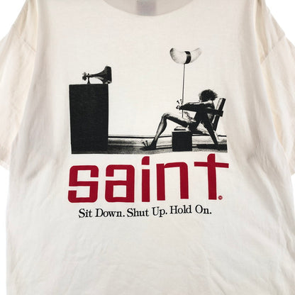 【中古品】【メンズ】 SAINT MICHAEL SM-HR8-0000-022 Tシャツ セントマイケル 147-260815-sm-04-otoh サイズ：L カラー：アイボリー 万代Net店