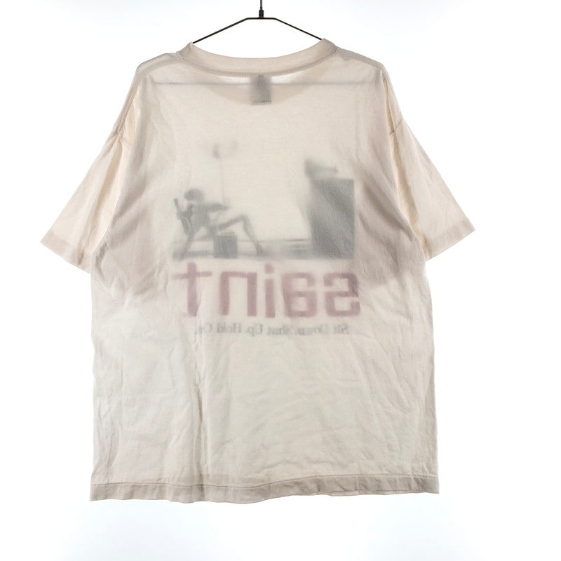【中古品】【メンズ】 SAINT MICHAEL SM-HR8-0000-022 Tシャツ セントマイケル 147-260815-sm-04-otoh サイズ：L カラー：アイボリー 万代Net店