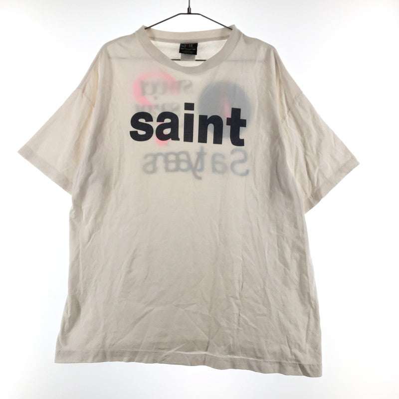 【中古品】【メンズ】 SAINT MICHAEL SM-YS8-0000-008 Tシャツ セントマイケル 147-260815-sm-05-otoh サイズ：XL カラー：オフホワイト 万代Net店