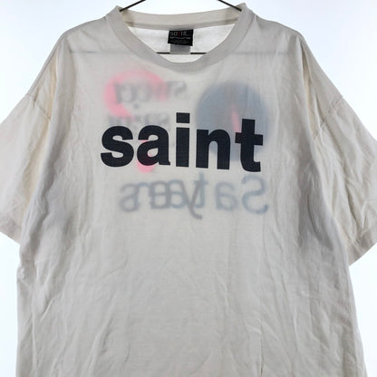 【中古品】【メンズ】 SAINT MICHAEL SM-YS8-0000-008 Tシャツ セントマイケル 147-260815-sm-05-otoh サイズ：XL カラー：オフホワイト 万代Net店
