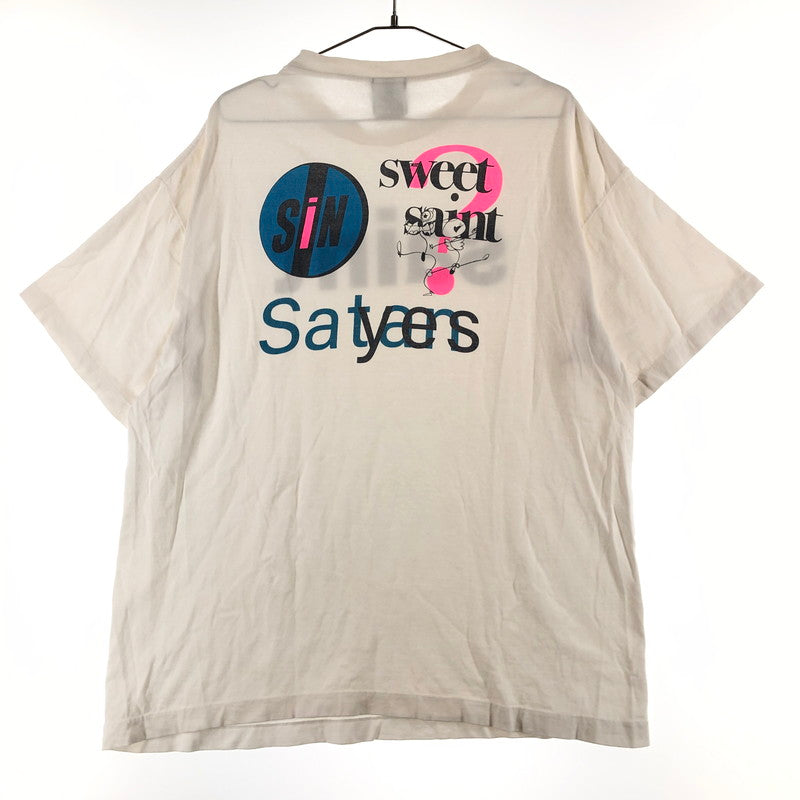 【中古品】【メンズ】 SAINT MICHAEL SM-YS8-0000-008 Tシャツ セントマイケル 147-260815-sm-05-otoh サイズ：XL カラー：オフホワイト 万代Net店