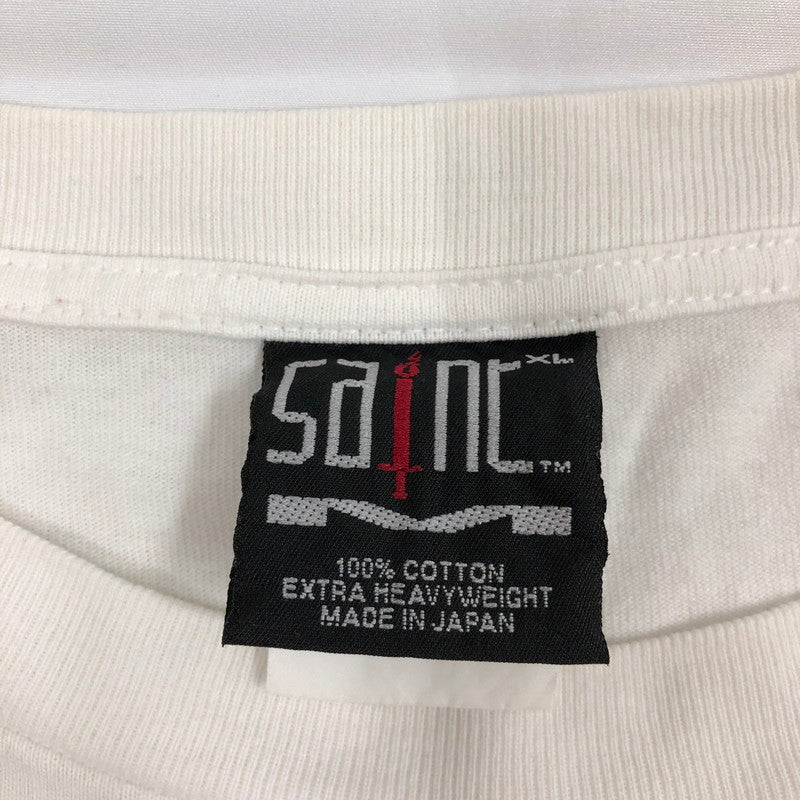 【中古品】【メンズ】 SAINT MICHAEL SM-YS8-0000-008 Tシャツ セントマイケル 147-260815-sm-05-otoh サイズ：XL カラー：オフホワイト 万代Net店