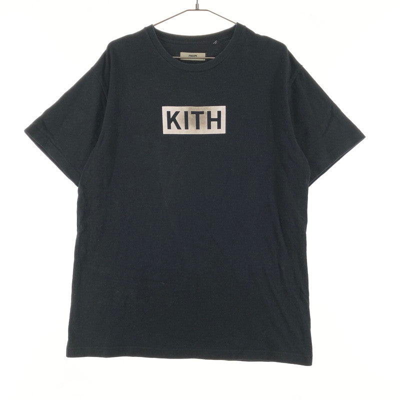 【中古品】【メンズ】 KITH Tシャツ キス クラシック ボックスロゴ Tシャツ 147-260815-sm-06-otoh サイズ：L カラー：ブラック 万代Net店