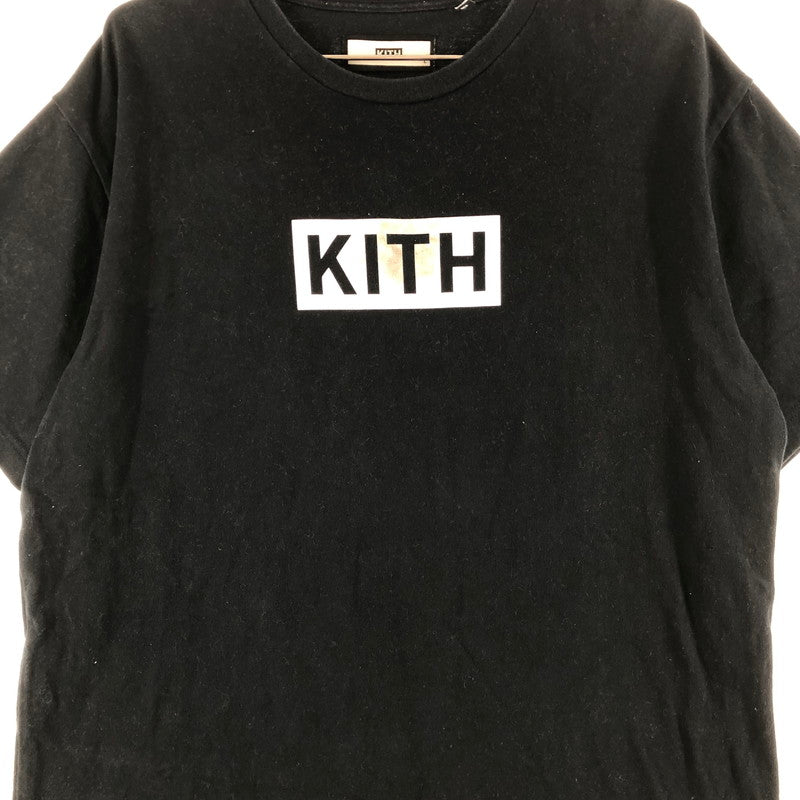 【中古品】【メンズ】 KITH Tシャツ キス クラシック ボックスロゴ Tシャツ 147-260815-sm-06-otoh サイズ：L カラー：ブラック 万代Net店