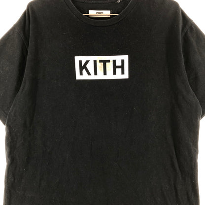 【中古品】【メンズ】 KITH Tシャツ キス クラシック ボックスロゴ Tシャツ 147-260815-sm-06-otoh サイズ：L カラー：ブラック 万代Net店