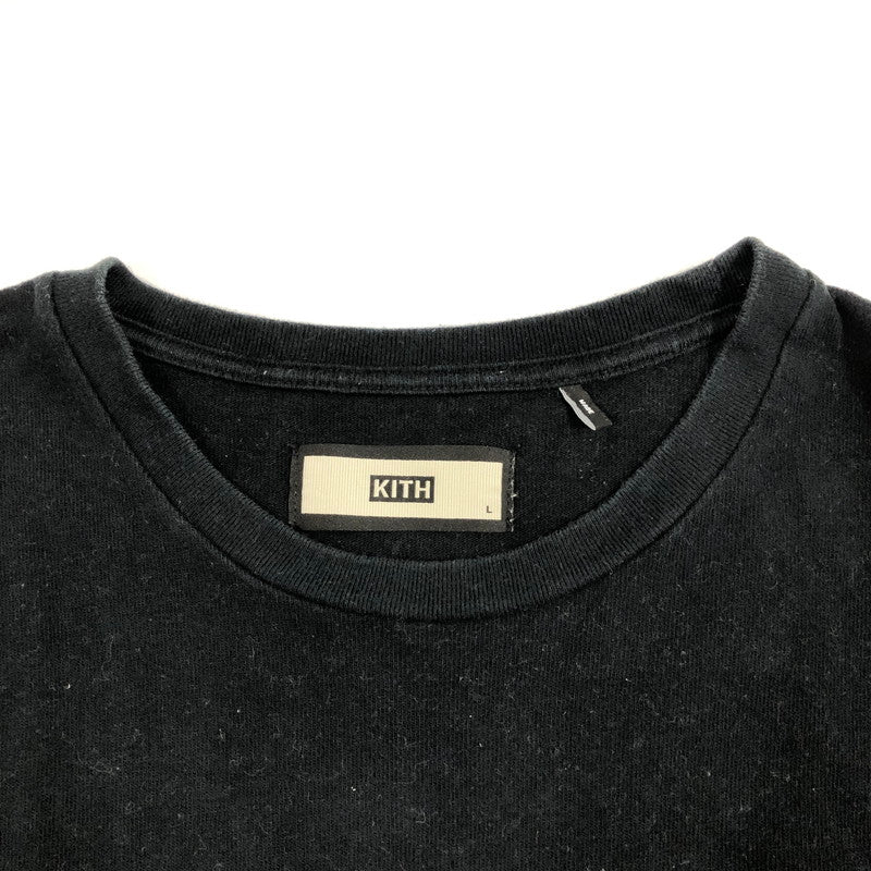 【中古品】【メンズ】 KITH Tシャツ キス クラシック ボックスロゴ Tシャツ 147-260815-sm-06-otoh サイズ：L カラー：ブラック 万代Net店
