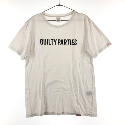 【中古品】【メンズ】 WACKO MARIA ワコマリア Tシャツ フロントロゴTシャツ 147-260815-sm-03-otoh サイズ：XL カラー：ホワイト 万代Net店