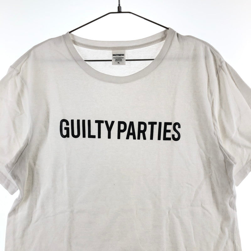 【中古品】【メンズ】 WACKO MARIA ワコマリア Tシャツ フロントロゴTシャツ 147-260815-sm-03-otoh サイズ：XL カラー：ホワイト 万代Net店